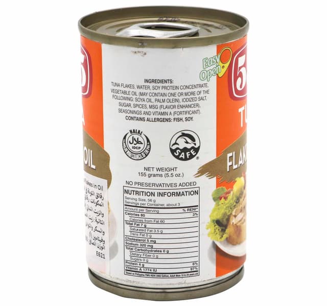 555 Tuna Flakes In Oil