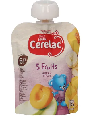 6 Fruits Puree 6 Months+